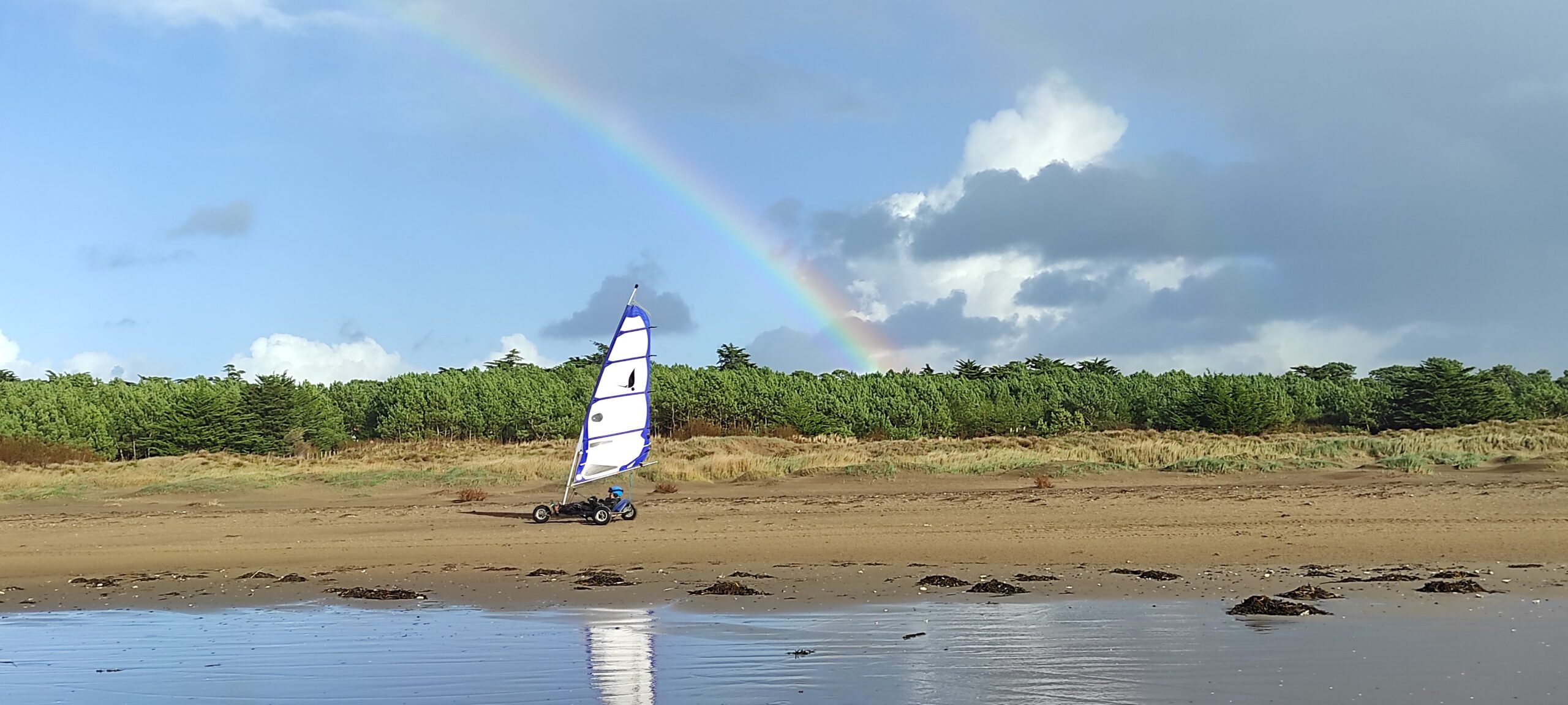 Char à voile plage Napoléon !